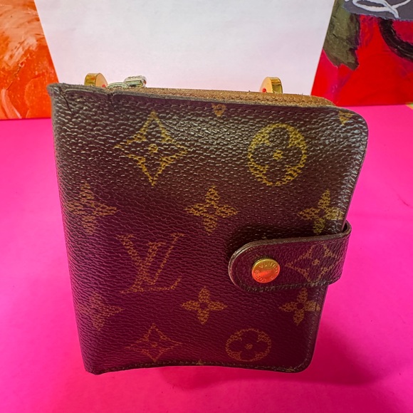 Louis Vuitton Monogram Brown Wallet 4x4 compact - Picture 9 of 12